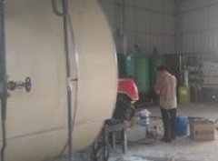 东营客户10吨纯净水设备单级